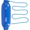 image:imageRockville Boat Fender with 10ft Line Marine Bumper for Docking Protection UVResistant PVC Construction Double Eyelets for Vertical or Horizontal MountingBlue