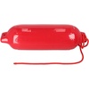 image:imageRockville Boat Fender with 10ft Line Marine Bumper for Docking Protection UVResistant PVC Construction Double Eyelets for Vertical or Horizontal MountingRed