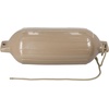 image:imageRockville Boat Fender with 10ft Line Marine Bumper for Docking Protection UVResistant PVC Construction Double Eyelets for Vertical or Horizontal MountingSand