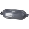 image:imageRockville Boat Fender with 10ft Line Marine Bumper for Docking Protection UVResistant PVC Construction Double Eyelets for Vertical or Horizontal MountingGrey