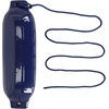 image:imageRockville Boat Fender with 10ft Line Marine Bumper for Docking Protection UVResistant PVC Construction Double Eyelets for Vertical or Horizontal MountingNavy Blue