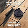 image:imageRockville Boat Fender with 10ft Line Marine Bumper for Docking Protection UVResistant PVC Construction Double Eyelets for Vertical or Horizontal MountingNavy Blue