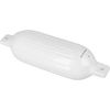 image:imageRockville Boat Fender with 10ft Line Marine Bumper for Docking Protection UVResistant PVC Construction Double Eyelets for Vertical or Horizontal MountingWhite