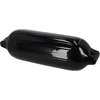 image:imageRockville Boat Fender with 10ft Line Marine Bumper for Docking Protection UVResistant PVC Construction Double Eyelets for Vertical or Horizontal MountingBlack