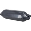 image:imageRockville Boat Fender with 10ft Line Marine Bumper for Docking Protection UVResistant PVC Construction Double Eyelets for Vertical or Horizontal MountingGrey