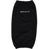 image:imageRockville C1030W 10in x 30in Boat Fender Cover White Stretch Fabric Fits 95105in Thick Fenders DoubleStitchedBlack