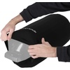 image:imageRockville C1030W 10in x 30in Boat Fender Cover White Stretch Fabric Fits 95105in Thick Fenders DoubleStitchedBlack