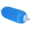 image:imageRockville C1030W 10in x 30in Boat Fender Cover White Stretch Fabric Fits 95105in Thick Fenders DoubleStitchedBlue