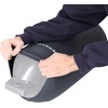 image:imageRockville C1030W 10in x 30in Boat Fender Cover White Stretch Fabric Fits 95105in Thick Fenders DoubleStitchedGray
