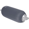 image:imageRockville C1030W 10in x 30in Boat Fender Cover White Stretch Fabric Fits 95105in Thick Fenders DoubleStitchedGray