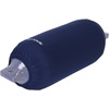 image:imageRockville C1030W 10in x 30in Boat Fender Cover White Stretch Fabric Fits 95105in Thick Fenders DoubleStitchedNavy Blue