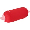 image:imageRockville C1030W 10in x 30in Boat Fender Cover White Stretch Fabric Fits 95105in Thick Fenders DoubleStitchedRed