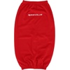 image:imageRockville C1030W 10in x 30in Boat Fender Cover White Stretch Fabric Fits 95105in Thick Fenders DoubleStitchedRed