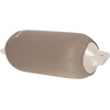 image:imageRockville C1030W 10in x 30in Boat Fender Cover White Stretch Fabric Fits 95105in Thick Fenders DoubleStitchedSand
