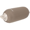 image:imageRockville C1030W 10in x 30in Boat Fender Cover White Stretch Fabric Fits 95105in Thick Fenders DoubleStitchedSand