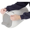 image:imageRockville C1030W 10in x 30in Boat Fender Cover White Stretch Fabric Fits 95105in Thick Fenders DoubleStitchedWhite