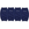 image:imageRockville C44516G 4Pack 45in x 16in Boat Fender Covers Grey Stretch Fabric Fits 455in Thick Fenders DoubleStitchedNavy Blue