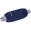 image:imageRockville C44516G 4Pack 45in x 16in Boat Fender Covers Grey Stretch Fabric Fits 455in Thick Fenders DoubleStitchedNavy Blue