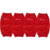 image:imageRockville C44516G 4Pack 45in x 16in Boat Fender Covers Grey Stretch Fabric Fits 455in Thick Fenders DoubleStitchedRed