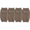 image:imageRockville C44516G 4Pack 45in x 16in Boat Fender Covers Grey Stretch Fabric Fits 455in Thick Fenders DoubleStitchedSand