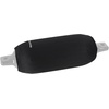 image:imageRockville C6523B 65in x 23in Boat Fender Cover Black Stretch Fabric Fits 67in Thick Fenders DoubleStitchedBlack