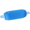 image:imageRockville C6523B 65in x 23in Boat Fender Cover Black Stretch Fabric Fits 67in Thick Fenders DoubleStitchedBlue