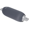 image:imageRockville C6523B 65in x 23in Boat Fender Cover Black Stretch Fabric Fits 67in Thick Fenders DoubleStitchedGrey