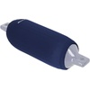 image:imageRockville C6523B 65in x 23in Boat Fender Cover Black Stretch Fabric Fits 67in Thick Fenders DoubleStitchedNavy Blue