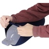 image:imageRockville C6523B 65in x 23in Boat Fender Cover Black Stretch Fabric Fits 67in Thick Fenders DoubleStitchedNavy Blue