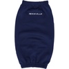 image:imageRockville C6523B 65in x 23in Boat Fender Cover Black Stretch Fabric Fits 67in Thick Fenders DoubleStitchedNavy Blue
