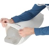 image:imageRockville C8527R 85in x 27in Boat Fender Cover Red Stretch Fabric Fits 895in Thick Fenders DoubleStitchedWhite