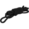 image:imageRockville L38110 10ft 38in Boat Fender Line DoubleBraided Polypropylene 2in Spliced Eyelet Floating Boat Rope SandBlack