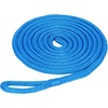 image:imageRockville L38110 10ft 38in Boat Fender Line DoubleBraided Polypropylene 2in Spliced Eyelet Floating Boat Rope SandBlue