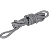 image:imageRockville L38110 10ft 38in Boat Fender Line DoubleBraided Polypropylene 2in Spliced Eyelet Floating Boat Rope SandGrey