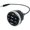 image:imageRockville RGHR2 Marine Gauge Hole Receiver BluetoothUSBAMFM TDA7851L Amp 288W Peak 72W x 4 IP66 Waterproof Wired Remote for BoatsATVsUTVs