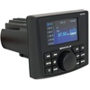 image:imageRockville RGHR45 72W x 4 Marine Gauge Receiver Bluetooth 4Zone Volume IP66 Waterproof Rear Camera Input USB Video RCA AV Wired Remote AMFM for Boats and Powersports