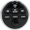 image:imageRockville RGHR48A Marine Bluetooth Radio Receiver 4Zone 72W x4 Amplifier 3 Color Display Waterproof