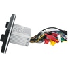 image:imageRockville RGHR51 5 Zone Single Din Marine Receiver BluetoothRadioWired Remote