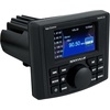 image:imageRockville RGHRZA 4 Zone Marine Gauge Hole Digital Media Receiver 72W Bluetooth App Control Wired Remote IP66 Waterproof for Boats and Marine Audio Systems