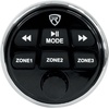 image:imageRockville RGHRZA 4 Zone Marine Gauge Hole Digital Media Receiver 72W Bluetooth App Control Wired Remote IP66 Waterproof for Boats and Marine Audio Systems