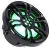 image:imageRockville RMPREMIUM102 White Marine Boat 10 Subwoofer 1200W Dual 2 Ohm Free Air Design RGB LED Lighting Polycarbonate Cone for Boats and Marine AudioBlack