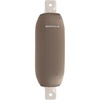 image:imageRockville C6523B 65in x 23in Boat Fender Cover Black Stretch Fabric Fits 67in Thick Fenders DoubleStitchedSand