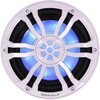 image:imageRockville RMPREMIUM102 White Marine Boat 10 Subwoofer 1200W Dual 2 Ohm Free Air Design RGB LED Lighting Polycarbonate Cone for Boats and Marine AudioWhite