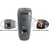 image:imageRockville BASS Party 8 Dual 8 Portable Bluetooth Speaker 2000W Peak400W RMS LED Modes TWS Linking for Parties and Outdoor Events