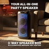 image:imageRockville Bass Party 10 V2 Dual 10 2000W Battery Powered Portable Bluetooth Speaker LED Lights Long Battery Life for Parties and Outdoor Events