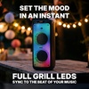 image:imageRockville Bass Party 10 V2 Dual 10 2000W Battery Powered Portable Bluetooth Speaker LED Lights Long Battery Life for Parties and Outdoor Events
