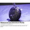 image:imageRockville RGO 16 Watt Waterproof Portable Bluetooth Speaker with Bicycle Bar Mount Enhanced Sound Long Battery Life and HandsFree Calling