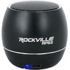 image:imageRockville RPB2RED 5W Portable Bluetooth Speaker TWS Wireless Stereo Link Builtin Mic SD Slot Selfie Remote Aluminum DesignBlack