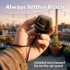 image:imageRockville RPB3BLACK 2 Portable Bluetooth Speakers 3W Drivers 5W Total Output TWS Wireless Linking Builtin Mic SD Slot for Travel and Home UseBlack