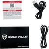 image:imageRockville RPB50 20W x 2 RMS 40W Total Portable Bluetooth Speaker TWS Linking LED Lights Long Battery for Parties and Outdoor Adventures
